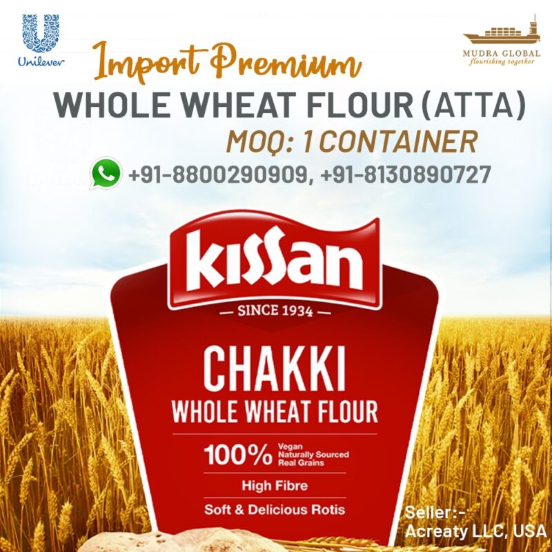 Whole Wheat Flour Suppliers Kissan Atta Mudra Global